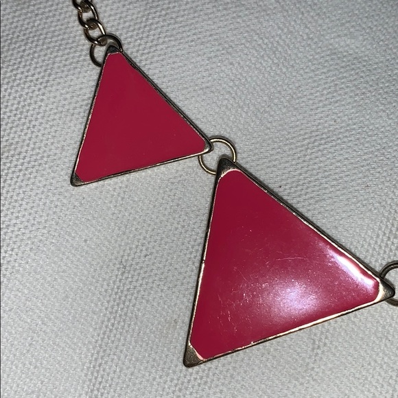 Pink statement necklace - Picture 3 of 4